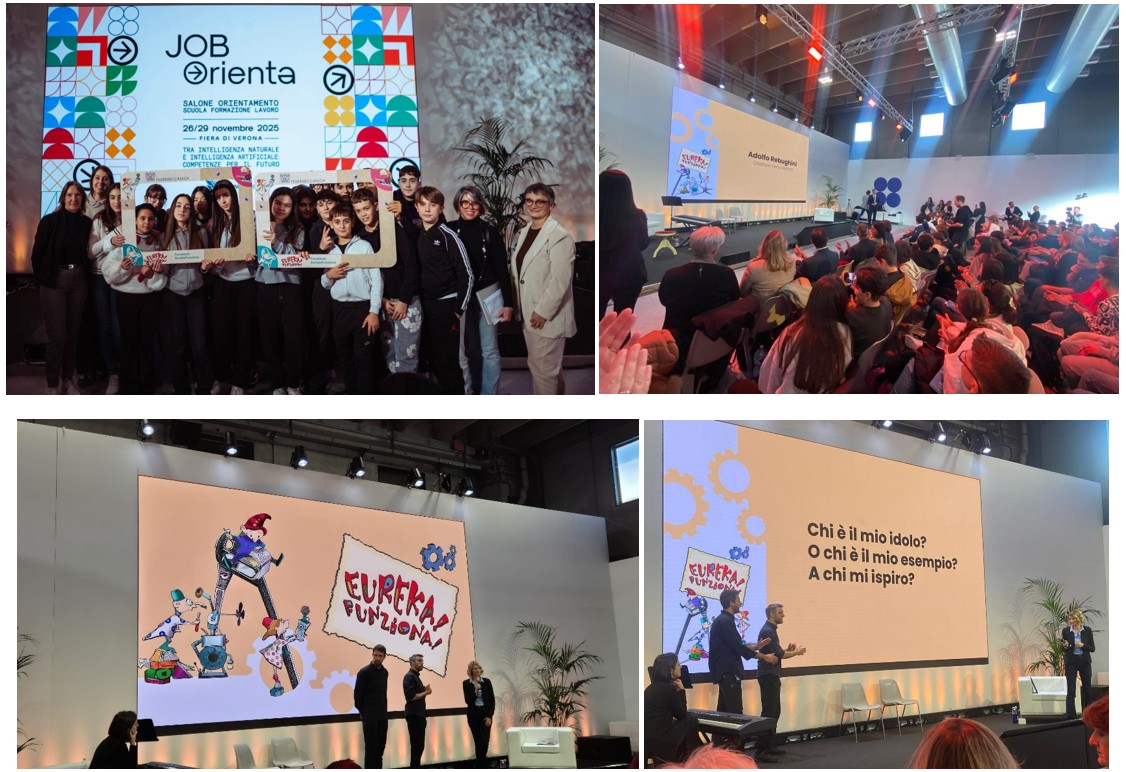 Confindustria premia la creatività: la Classe 3D Vola a Verona per il JOB&Orienta 2025
