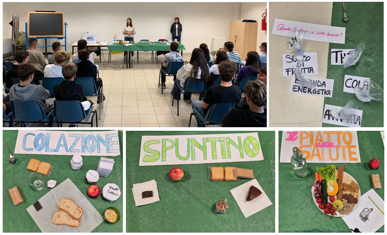 Infopoint sulla nutrizione alla scuola secondaria